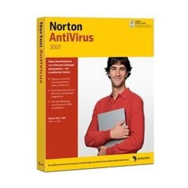 SYMANTEC Norton Antivirus 2007 - Complete - 1User - CD - English - Win