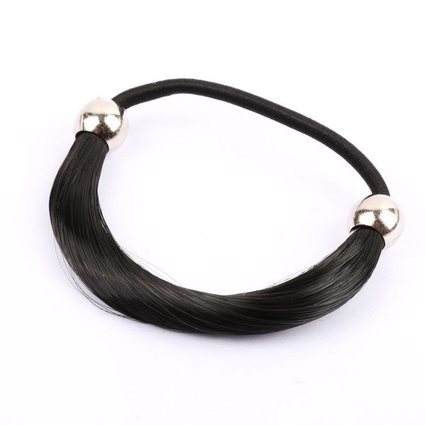 Hair Accessories Hair Scrunchie Hair Tie Synthetic Hair Black