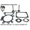 VALVE GRIND GASKETS & VALVES FITS BRIGGS 31 CUBIC INCH