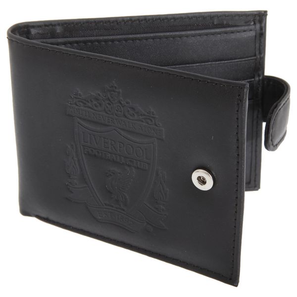Club Licensed Liverpool Embossed Leather Wallet - One Size