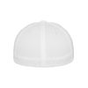 Flexfit Unisex Wooly Combed Baseballkappe, white, S/M