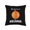 Polish Pride You Had Me At Kielbasa Throw Pillow