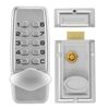 Digital Code Lock Door Lock, Keyless Entry Door Lock, Mechanical Digital Combination Code Door Lock, Weather Resistant External Internal Push Button Keypad Locks Indoor Outdoor Door Home Security
