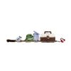 Fishing Tackle - Pole - Hat -Box - Bucket - Embroidered Iron on Patch