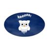 Sticker (Oval) (10 Pack) Spooky Little Ghost Owl in The Mist