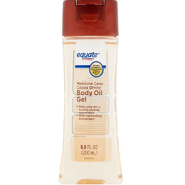 Equate Moisture Care Cocoa Divine Body Oil Gel, 6.8 fl oz (Pack of 2)