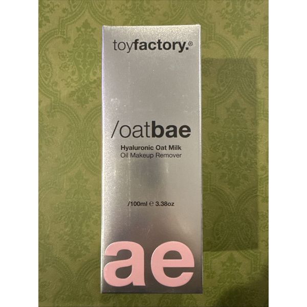 TOYFACTORY Oatbae Hyaluronic Oat Milk Oil Makeup Remover 100ml Full Size SEALED