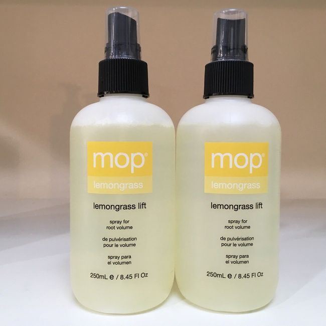 MOP Lemongrass Lift Root Volume Spray   Set of 2   8.45 oz each   new fresh