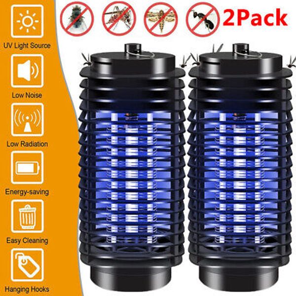 Electric Mosquito Fly Bug Insect Zapper Killer Trap Pest Control Outdoor Indoor