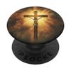 Jesus Cross Radiating Light Christian PopSockets Standard PopGrip