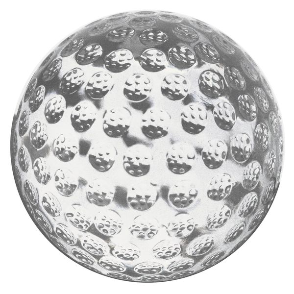 Amlong Crystal Golf Ball Paperweight 3 inch with Gift Box