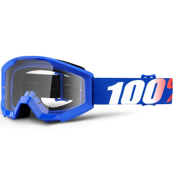 100% STRATA JR Goggle Nation - Clear Lens