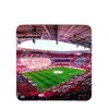 FC Bayern München Cork Coasters, Beer Mats, Set of 6, Black, Football