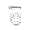 360° Wide Angle PIR Motion Sensor Ceiling Surface Mounted Detection Range 8M Meter Presence Detector Security Alarm Switch Sensor