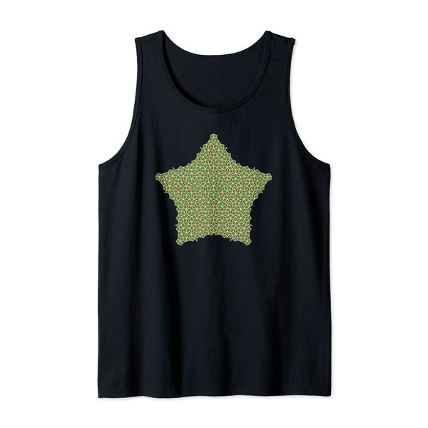 Penrose Tile Star Green Tank Top