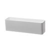 220x55mm Duct Connector - Straight Joint - Rectangular Flat PVC Ducting