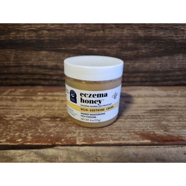ECZEMA HONEY Original Skin-Soothing Cream Organic Hand & Body Eczema Relief 4oz