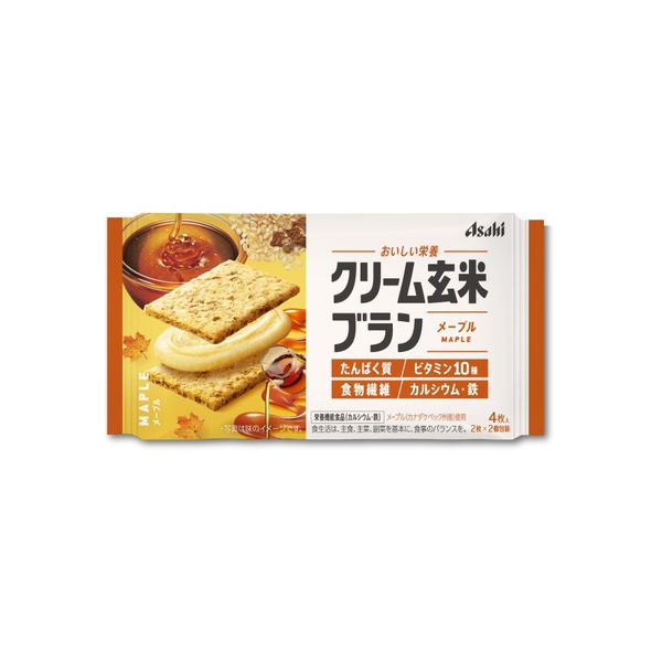 Asahi Cream Brown Rice Bran Maple (72g) *Reduced tax rate item