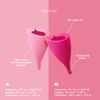 Intimina Lily Cup - Ultra-Soft Menstrual Cup, Reusable Period Protection, Thin Menstrual Cup for up to 8 Hours, Medical-Grade Silicone Women’s Period Care (B)