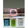 Lavender +Coconut scented candle 8oz made with Soy Wax 