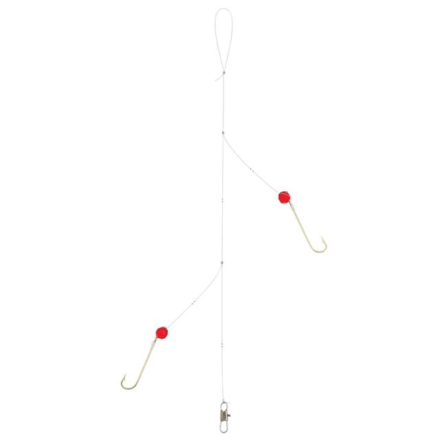 Lindy Old Guide's Secret Perch Rig - Ruby Red