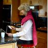 Relief Wrap Full Back Heating Pad Massaging Neck Shoulder Pains Relief- Red