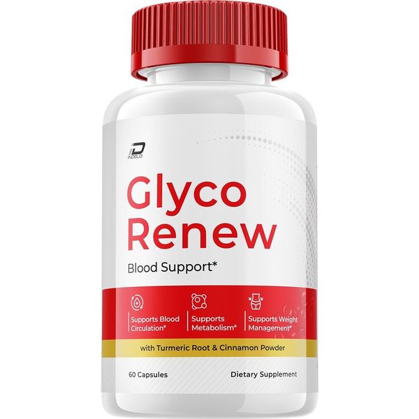 Glyco Renew Blood Support Capsules - GlycoRenew Advanced Supplement...