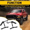 FRONT BUMPER SIDE SUPPORT FOG LAMP BRACKETS FOR DODGE PICKUP RAM 1500 2013-2018