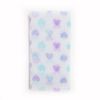 Easy Well Heart Exfoliating Shower Towel, Colors May Vary: Blue, Yellow, Purple