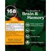 Herb Pharm Brain and Memory Herbal Formula Ginkgo Extract 4 Fl Oz Vegan