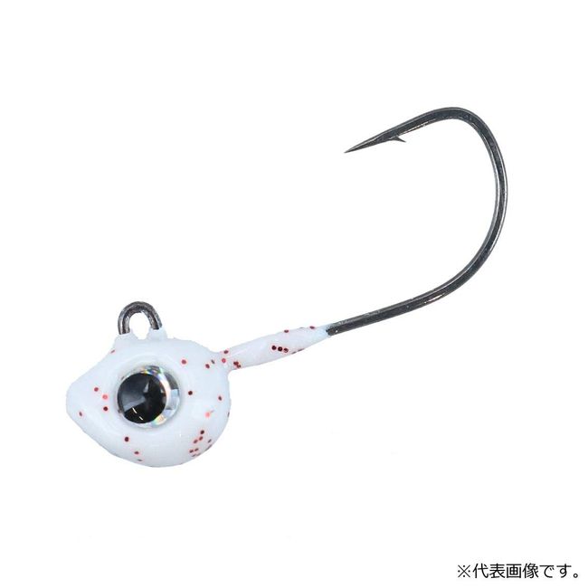 DAIWA Tsukiza Bijin SW Light Jig Head SS Red Glow 1.0g #8