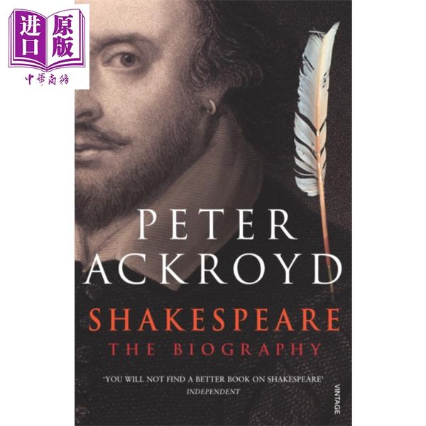 【中商原版】莎士比亚传 英文原版 Shakespeare The Biography 英国传记作家彼得 阿克罗伊德作品 Peter Ackroyd