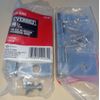 Lot 3pcs Everbilt Square Interior Door Hinge Chrome Finish 3" inch 279691