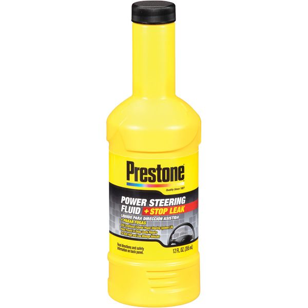 Prestone AS262 Power Steering Fluid with Stop Leak - 12 oz.