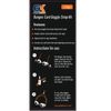 GK Swimwear Replacement Bungee Cord Goggle Strap Kit (2 Sets) (Bright Orange)