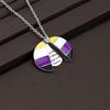 Non-Binary Gift Non Binary Pride Queer Gift Non Binary Flag I'm the NON-Binary Sheep in the Family Open Locket Necklace (NON-Binary Sheep- N EU)