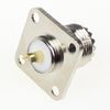 NEW 10-pack UHF female jack SO239 panel chassis mount coax cable connectors
