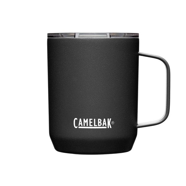 Camelbak Camp Mug, Sst Vacuum Insulated, 12Oz, Black