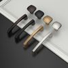 Asidrama 10 Pack Champagne Bronze Kitchen Cabinet Knobs Square Dresser Knobs Brushed Brass Drawer Knobs Gold Cabinet Hardware Zinc Knobs for Dresser Drawers