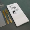 'Body Builder' Cotton Napkin/Dinner Cloth (NK00017154)