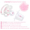 LittleForBig Bigshield Generation-II Adult Sized Printed Pacifier Set Princess Crown Pattern 2-Pack