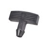 sourcing map Recoil Handle Pull Start Rubber Replacement Garden Machine Fitting