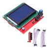 12864 LCD Control Module Panel, Display Motherboard, 3D Printer Smart Display Module Controller with 2 Pieces, Intelligent Control System