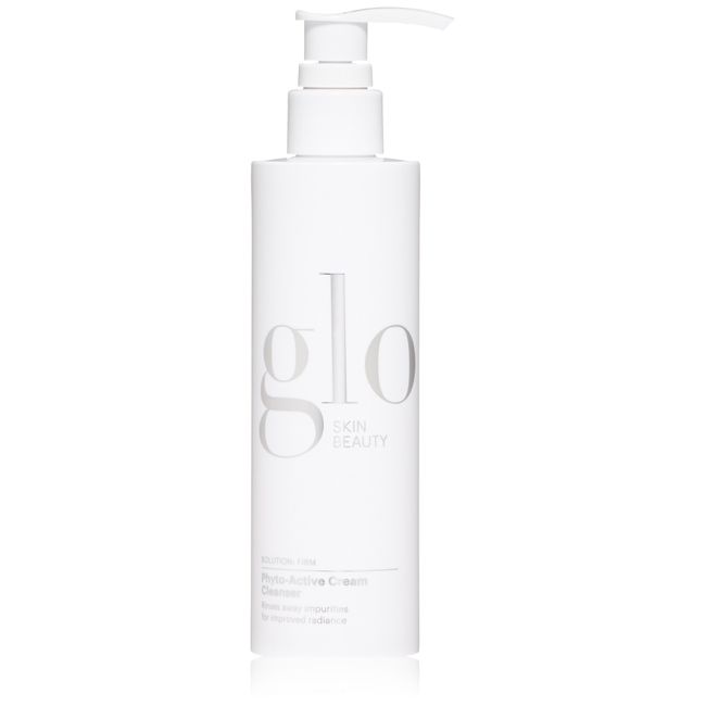 Glo Skin Beauty Phyto-Active Cream Cleanser - Anti-Aging Face Wash with Peptides - Treat Wrinkles and Fine Lines