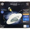 LED Reveal 6" GE Dimmable Replacement Indoor Swivel Head Recessed Downlight
