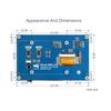 IBest 5 inch DSI LCD 800 × 480 Resolution Capacitive Touch Display Screen for Raspberry Pi 4B/3B+/3A+/3B/2B/B+/A+ Compute Module 3+ Compute Module 3/4