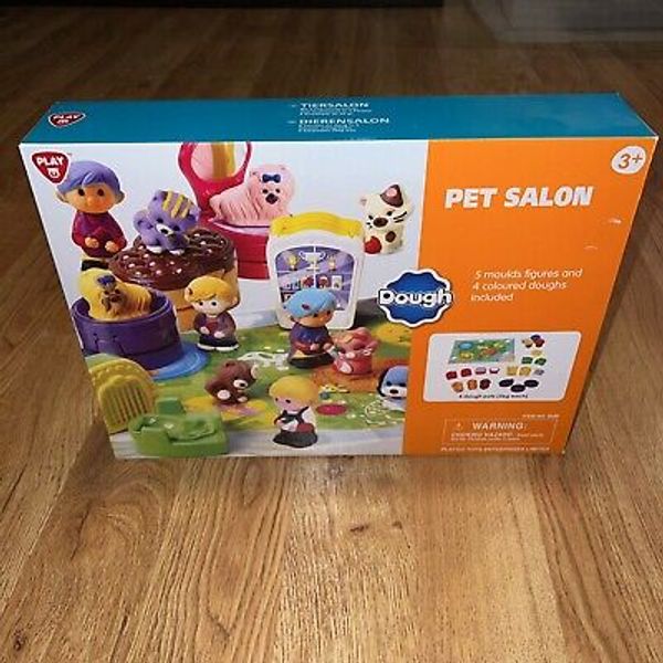 Modeling Dough Play Pet Salon Set