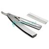 UPDATED REVISED Razor W/ 2 Blades Barber Stainless Steel New Instruments