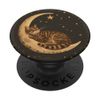 Brown Tabby Cat Sleeping PopSockets Standard PopGrip