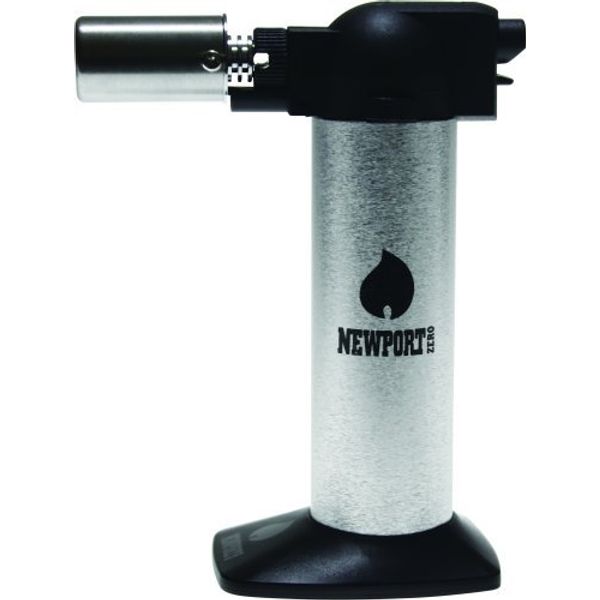 Newport Zero 6 Butane Torch Lighter - Silver by Newport